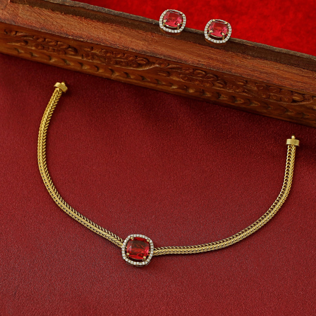Laasya Choker With Stud