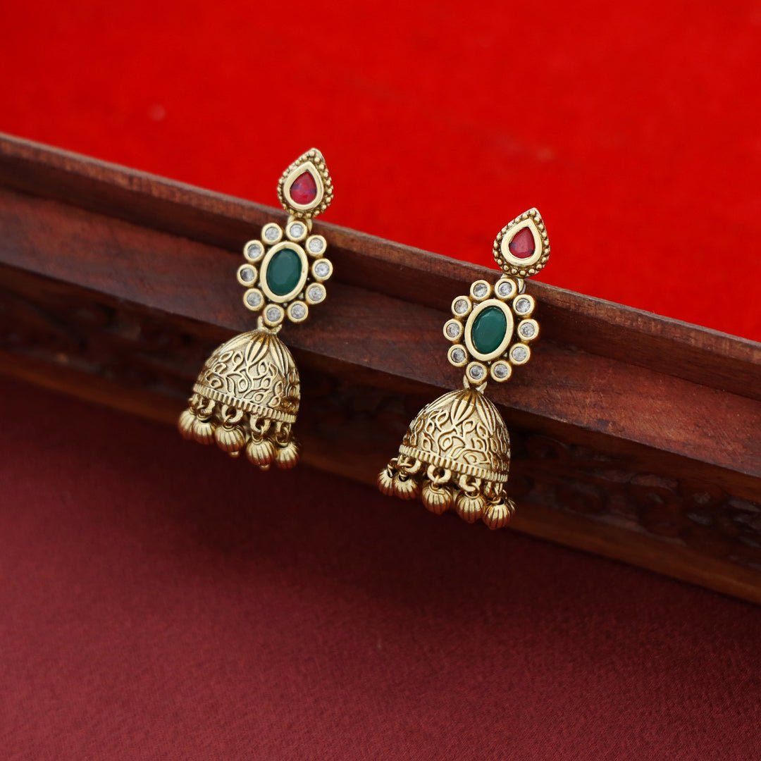 Anantari Golden Ball Jhumka