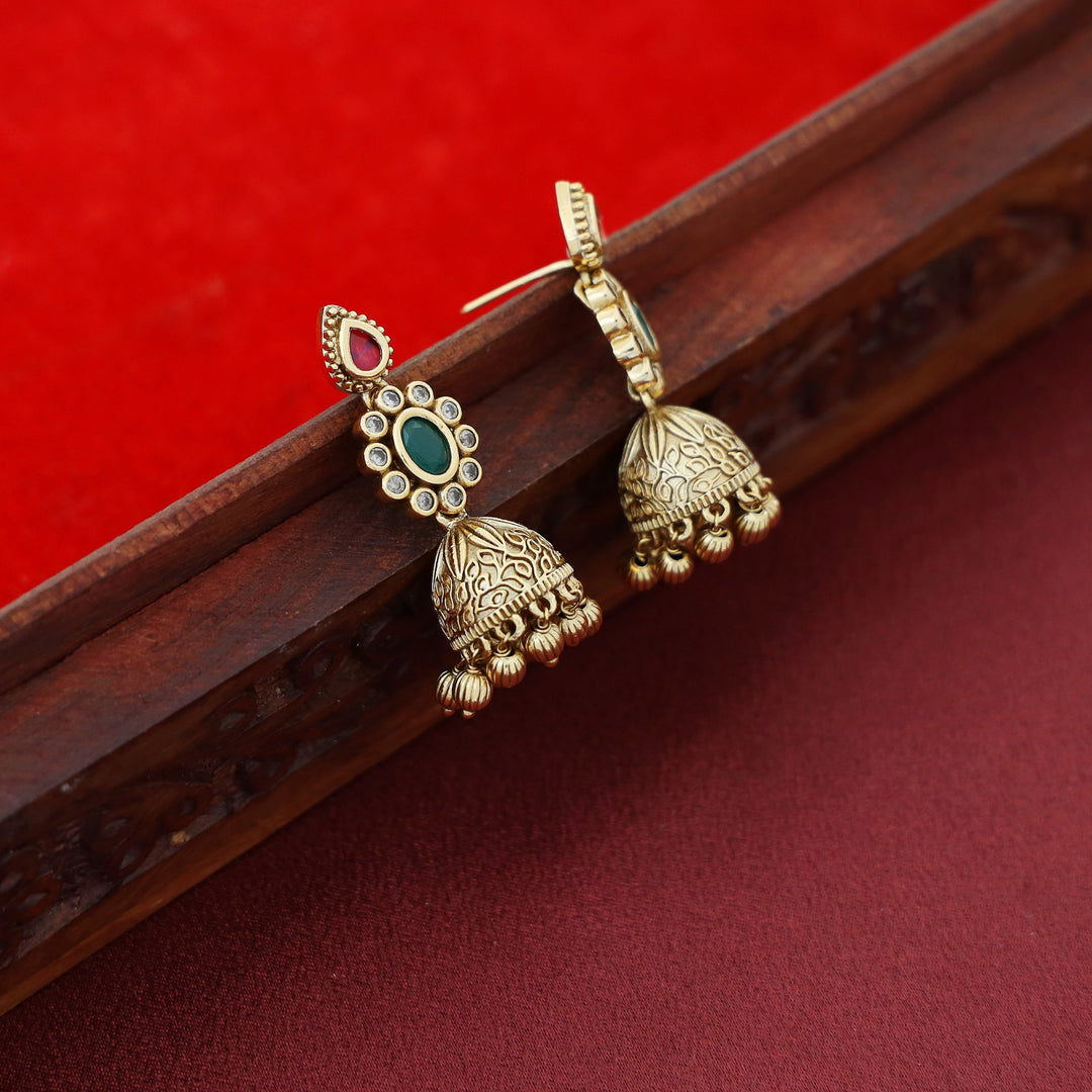 Anantari Golden Ball Jhumka