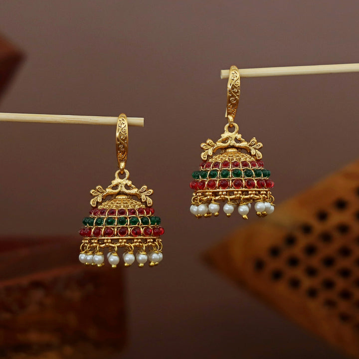 Lakshya Pearl Drop Jhumka