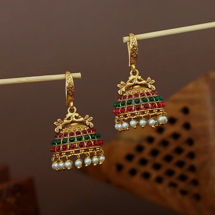 Lakshya Pearl Drop Jhumka