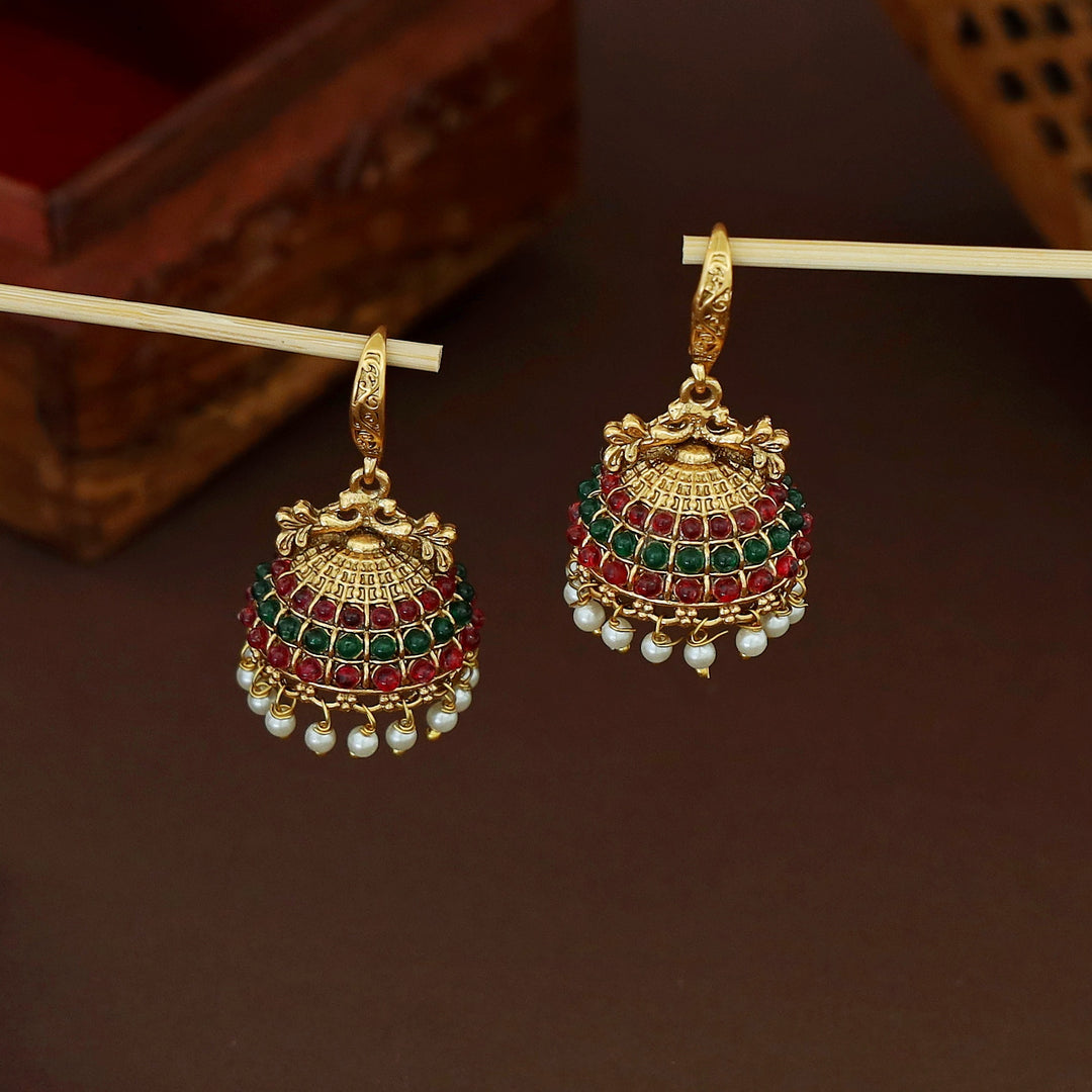 Lakshya Pearl Drop Jhumka