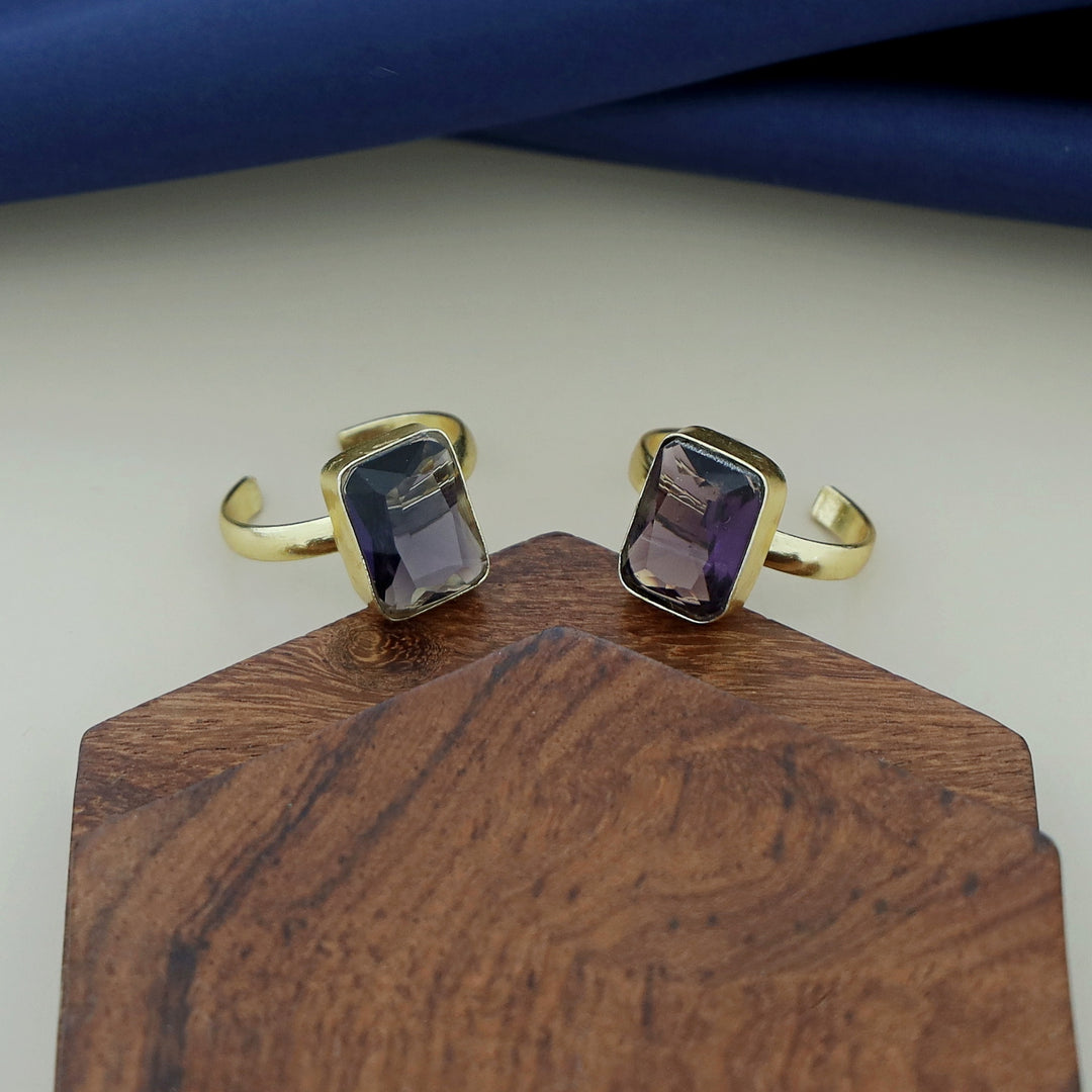 Single Stone Ring (Colour Options) Medium Size