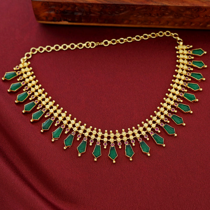 Premium Rashmika Nagapadam Palakka Neckpiece