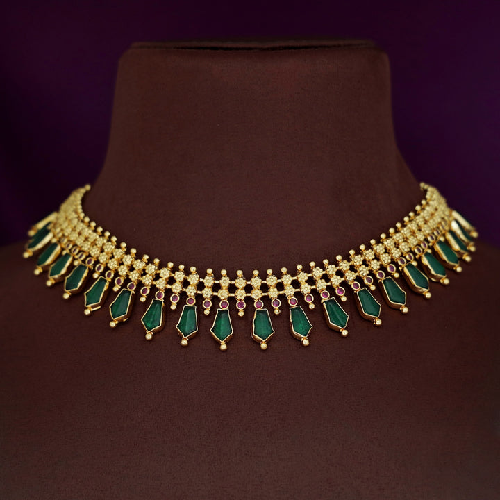 Premium Rashmika Nagapadam Palakka Neckpiece
