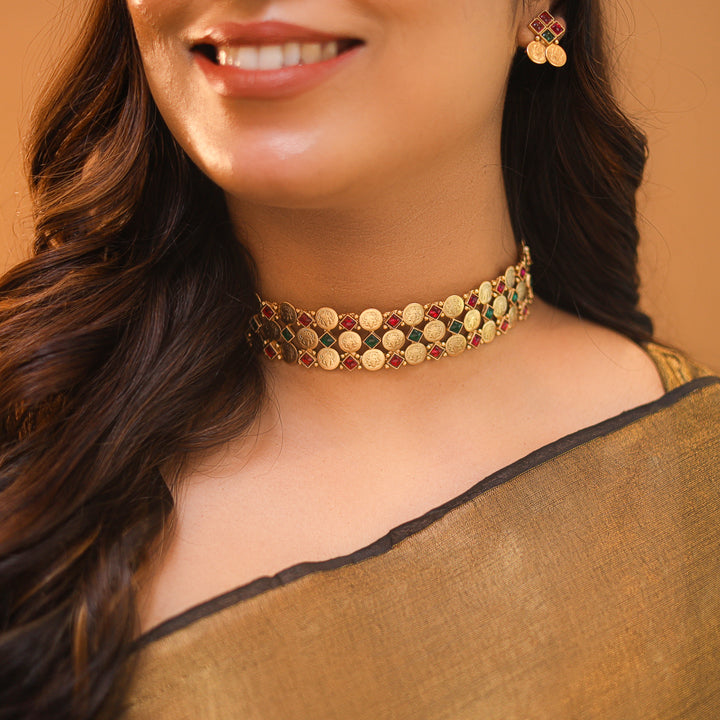 Vasishta Choker With Earring