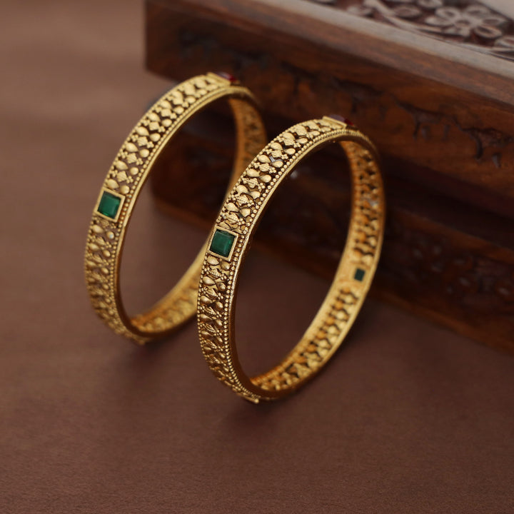 Kanchana Square Bangle (Set Of 2)