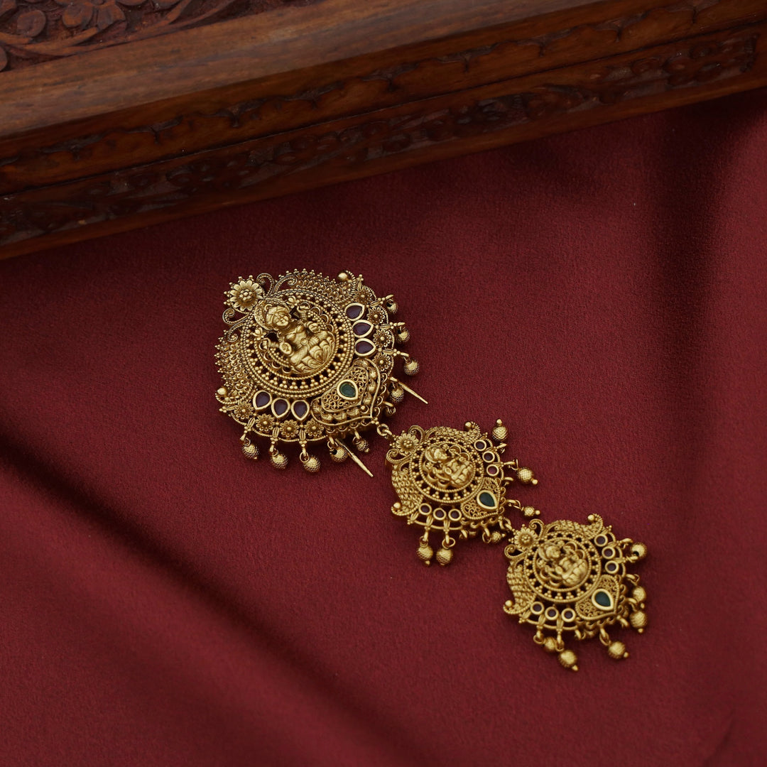 Hamisha 3 Layer Devi Hair Brooch