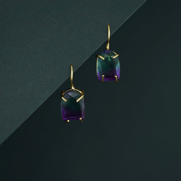 Claire Golden Claw Ametrine Glossy Stone Drop