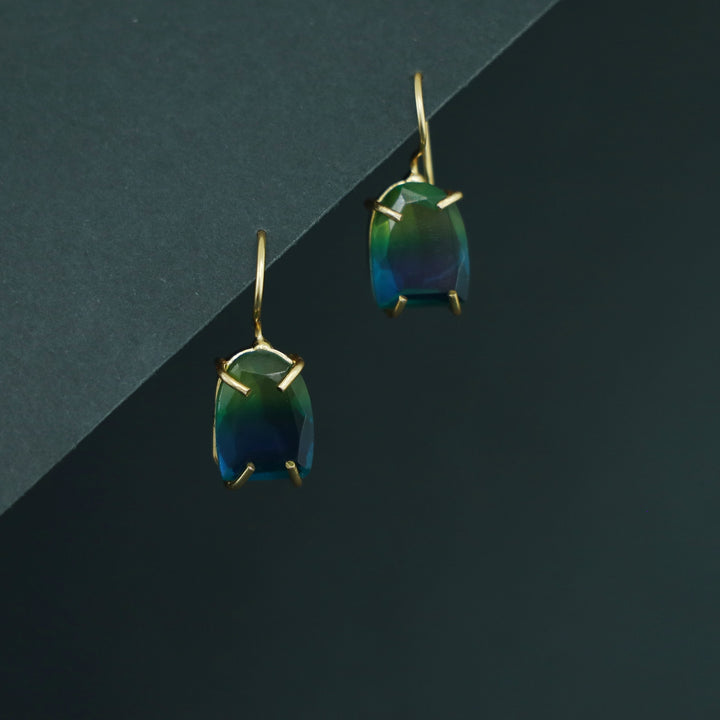 Claire Golden Claw Ametrine Glossy Stone Drop