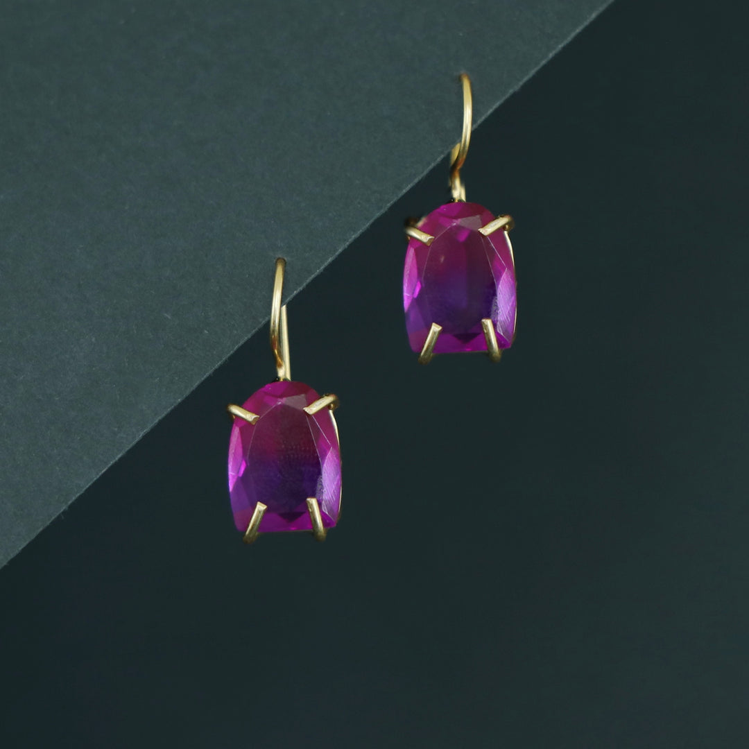 Claire Golden Claw Ametrine Glossy Stone Drop