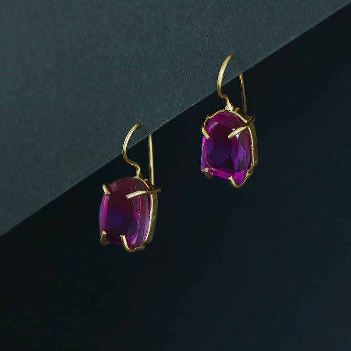 Claire Golden Claw Ametrine Glossy Stone Drop