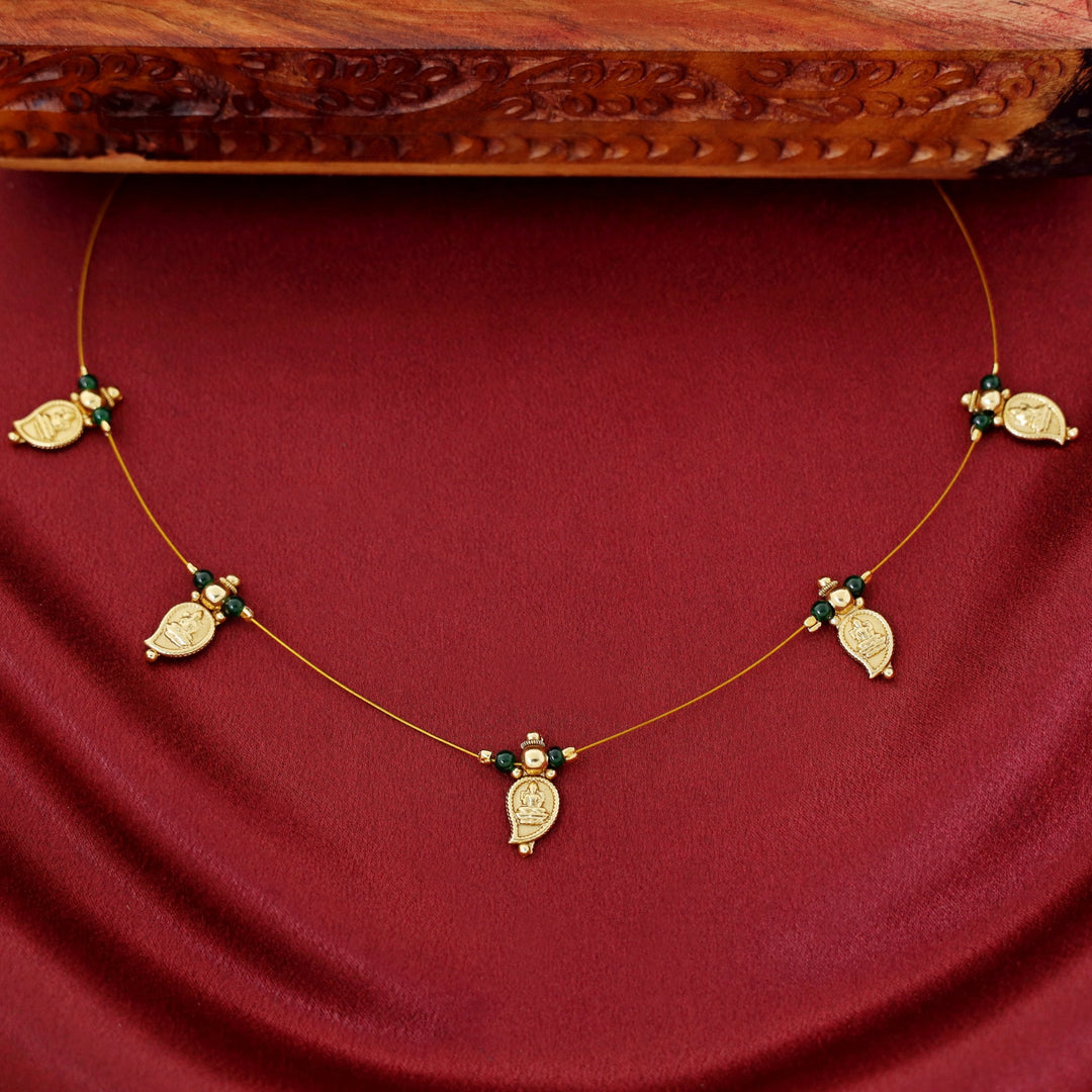 Chandni Devi Mango 5 Kashi String Neckpiece
