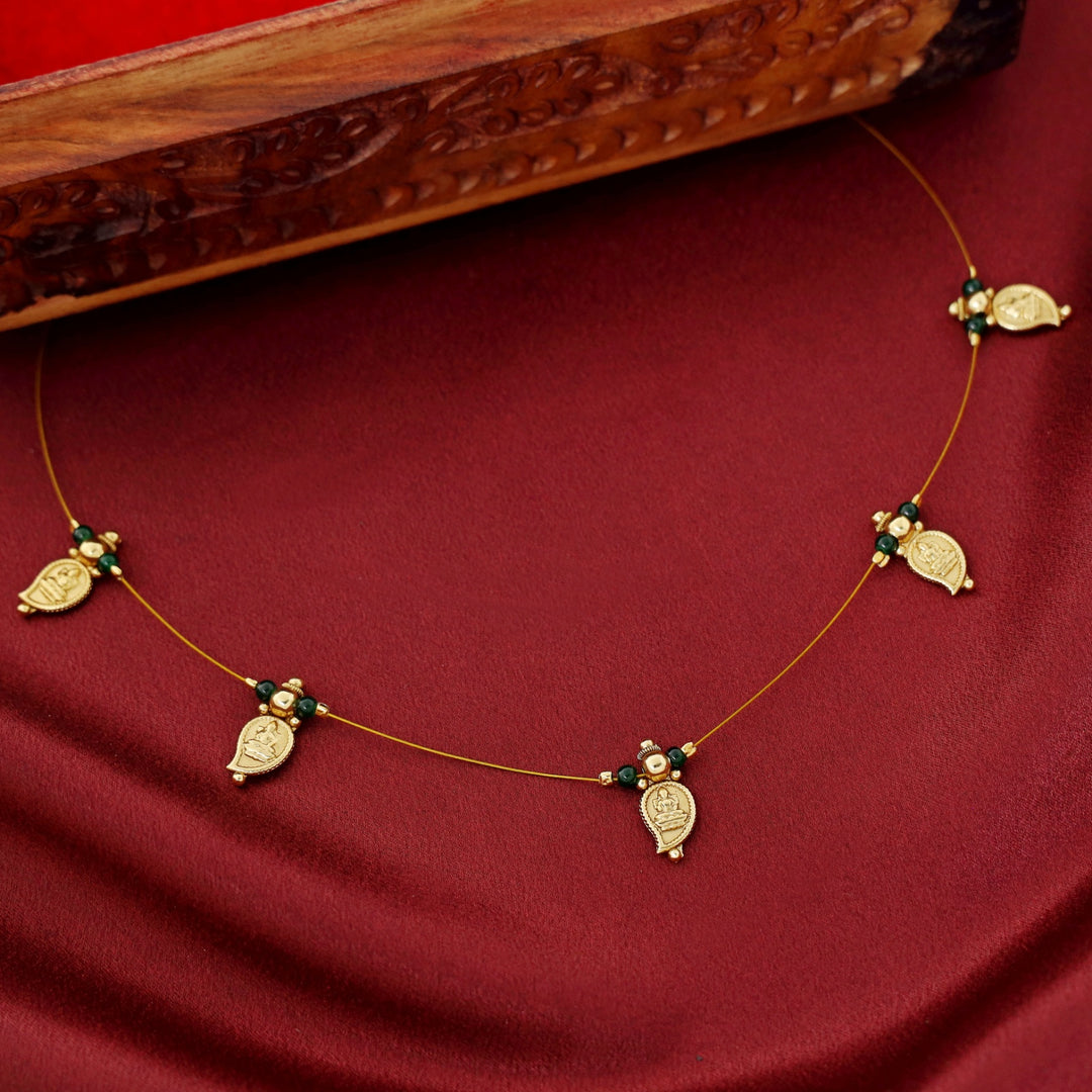 Chandni Devi Mango 5 Kashi String Neckpiece