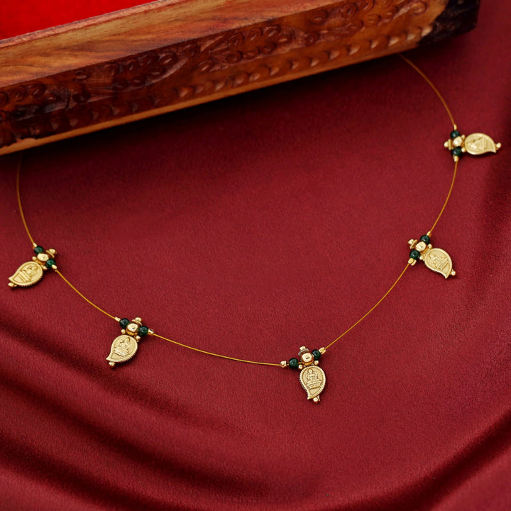 Chandni Devi Mango 5 Kashi String Neckpiece