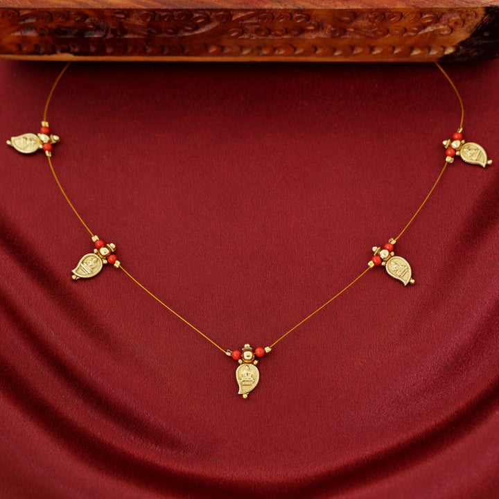 Chandni Devi Mango 5 Kashi String Neckpiece