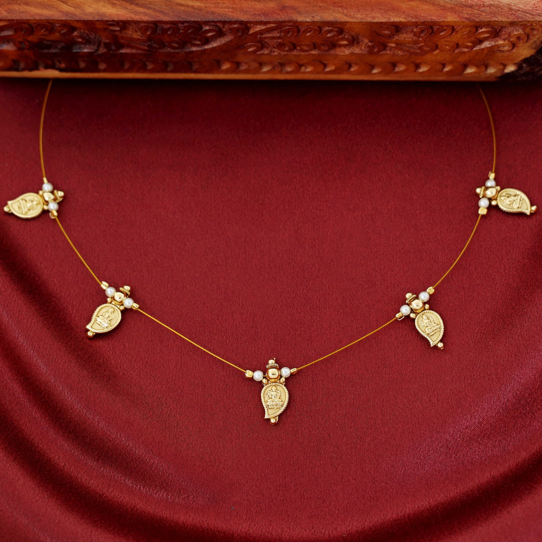 Chandni Devi Mango 5 Kashi String Neckpiece