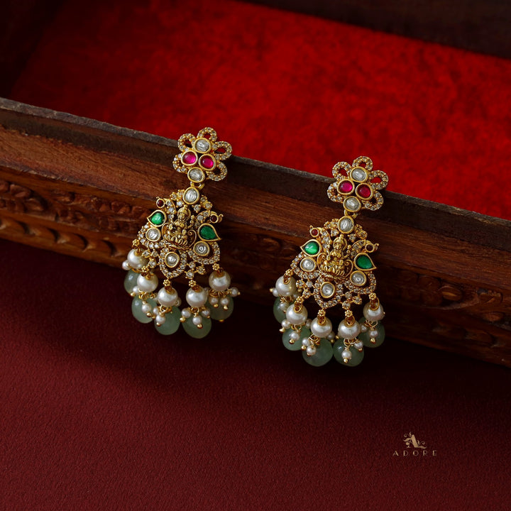 Premium Saptha Lakshmi Bridal Neckpiece with Earring