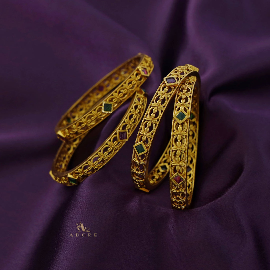 Ameyaa Diamond Bangle (Set of 4)