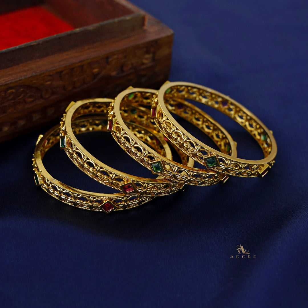 Ameyaa Diamond Bangle (Set of 4)