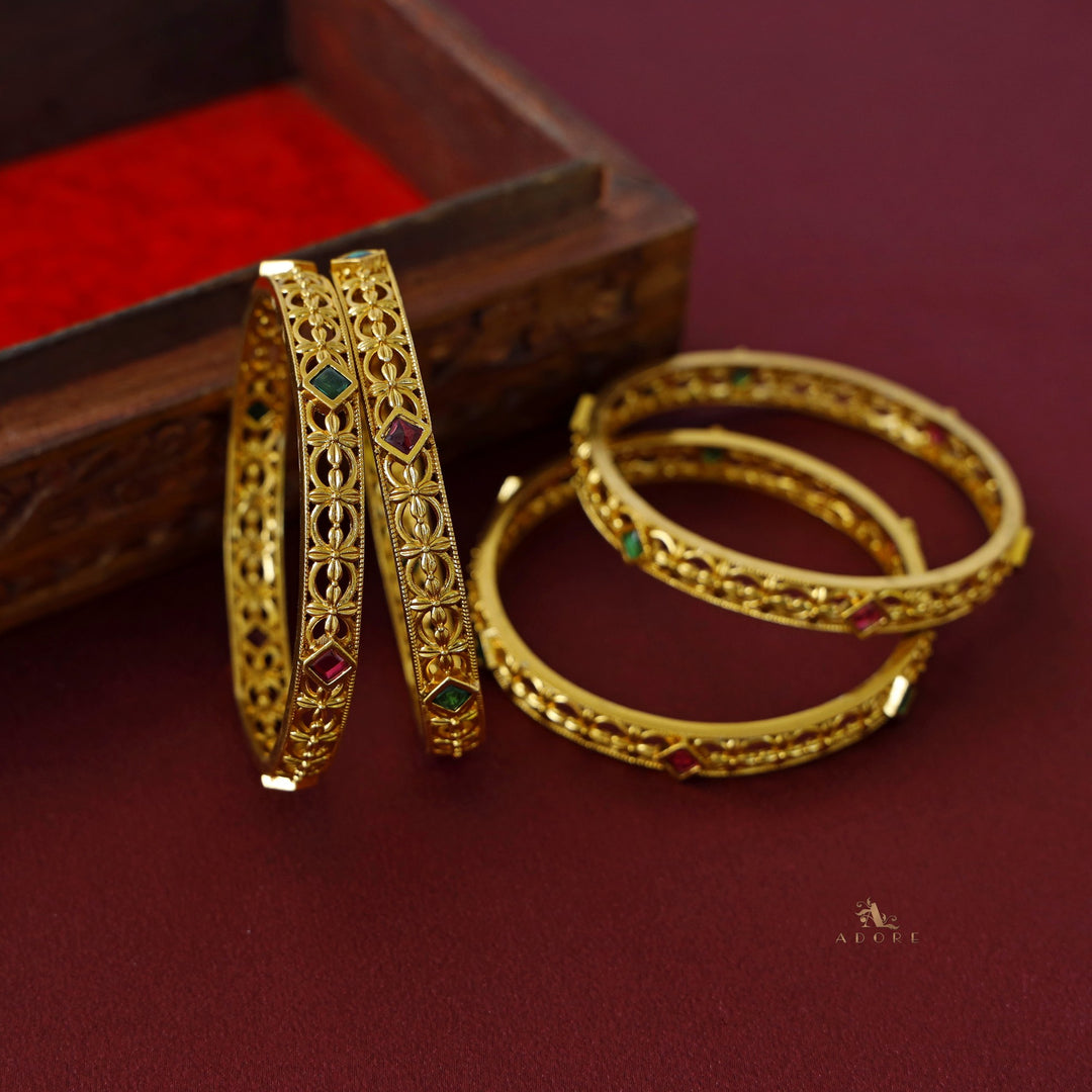 Ameyaa Diamond Bangle (Set of 4)