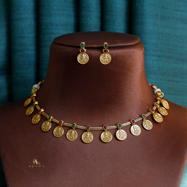 Samvitha Devi Kashi Neckpiece with Earring