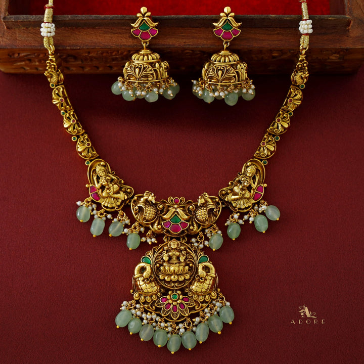 Annapurna Neckpiece with Jhumka