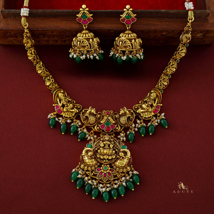 Annapurna Neckpiece with Jhumka