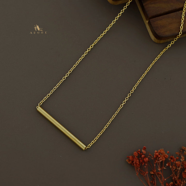 Golden Stick Short Neckpiece