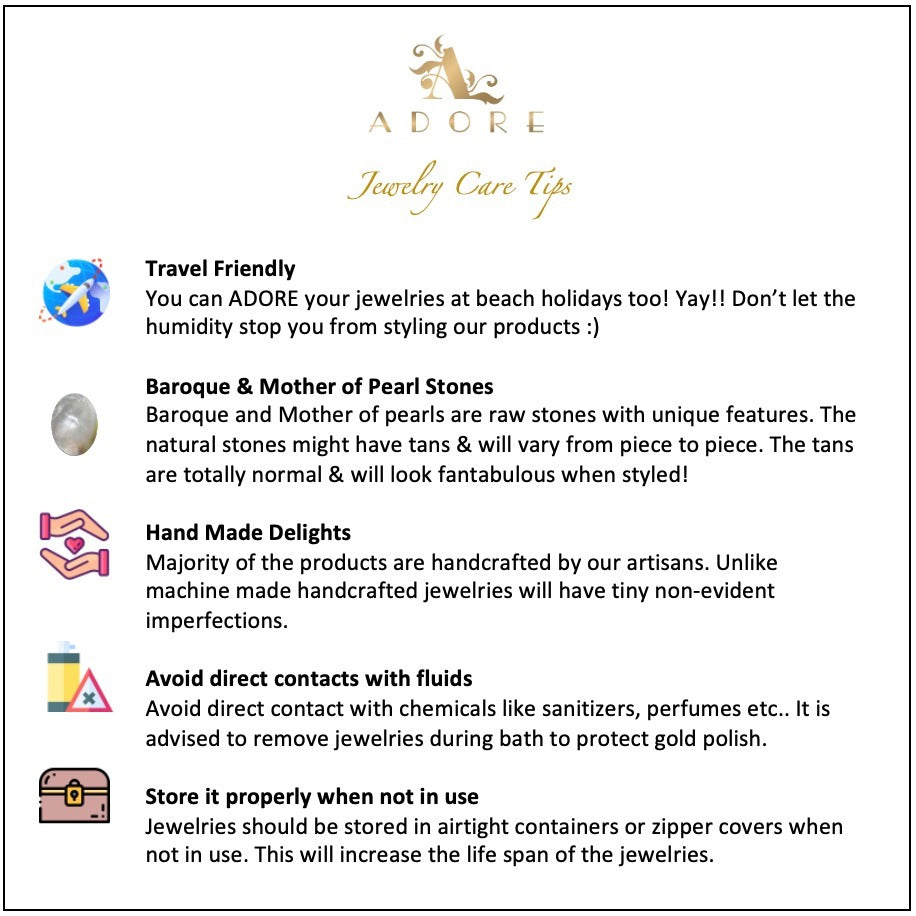 Tassel Pearl Glossy Stone Earring