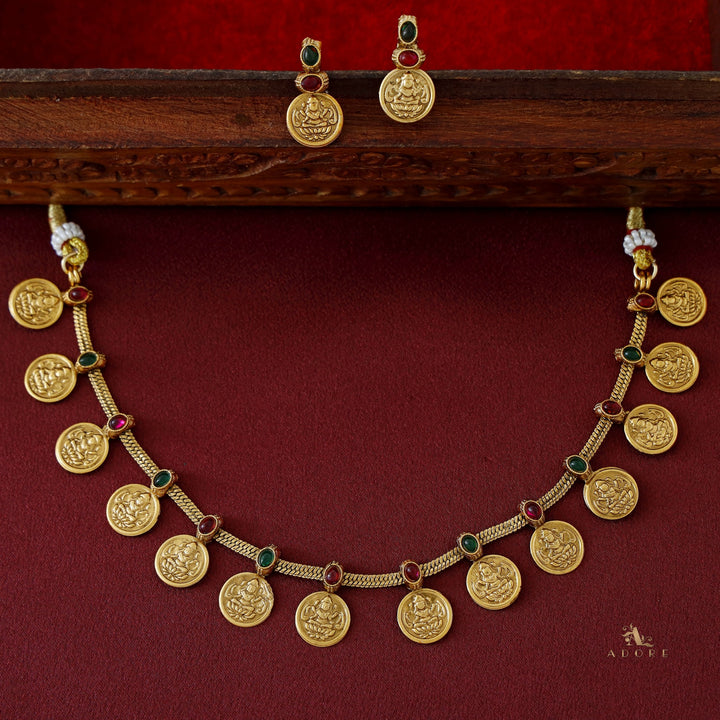 Samvitha Devi Kashi Neckpiece with Earring