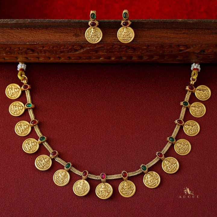 Samvitha Devi Kashi Neckpiece with Earring