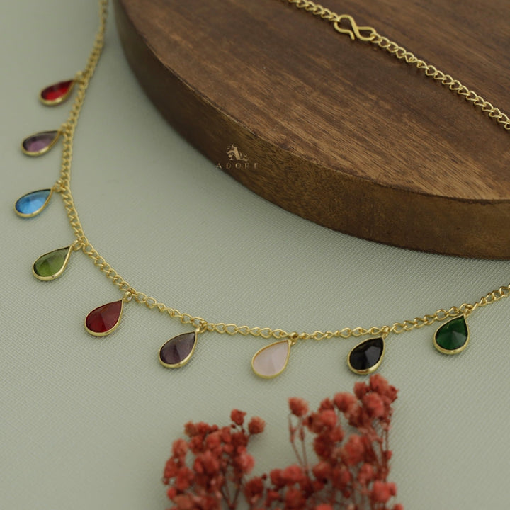 Enessa 9 Glossy Drops Neckpiece
