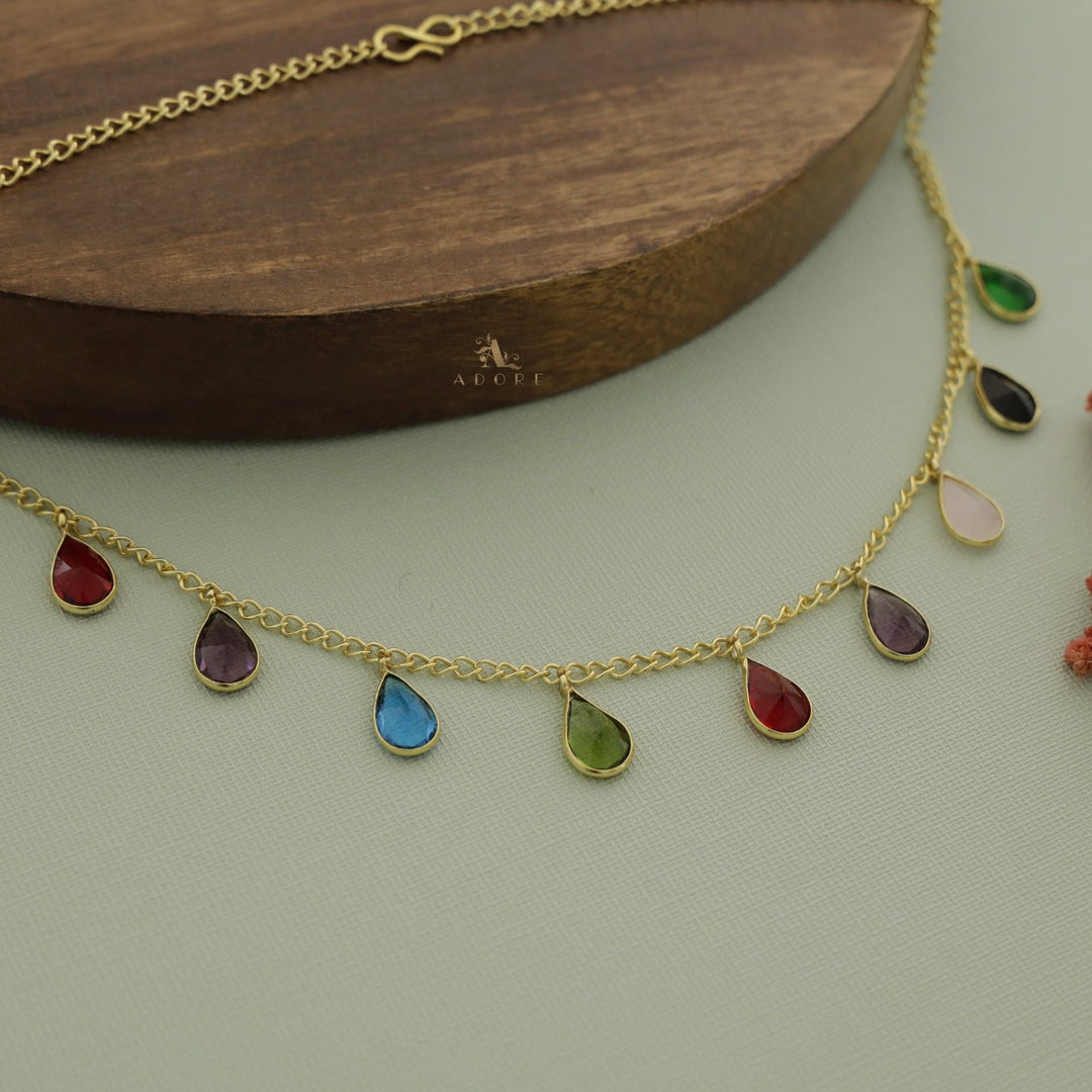 Enessa 9 Glossy Drops Neckpiece
