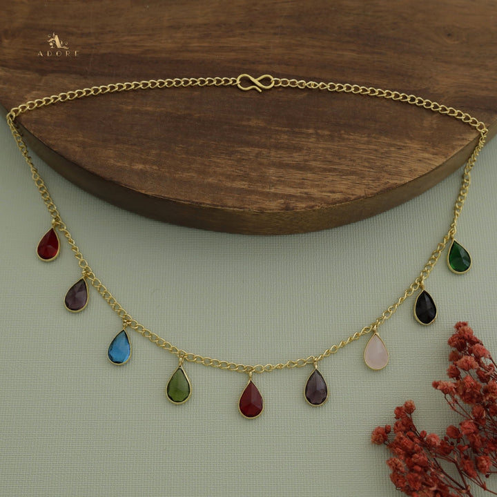 Enessa 9 Glossy Drops Neckpiece