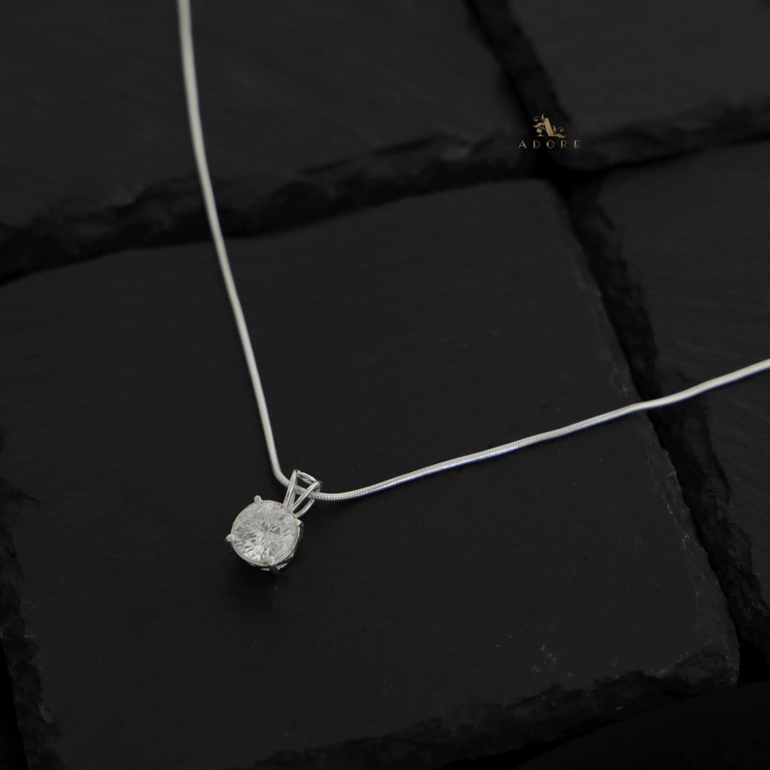 Silver Crown Neckpiece (8 mm) - 925 Sterling Silver