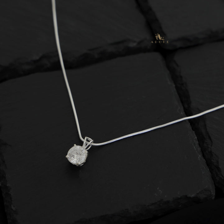Silver Crown Neckpiece (8 mm) - 925 Sterling Silver