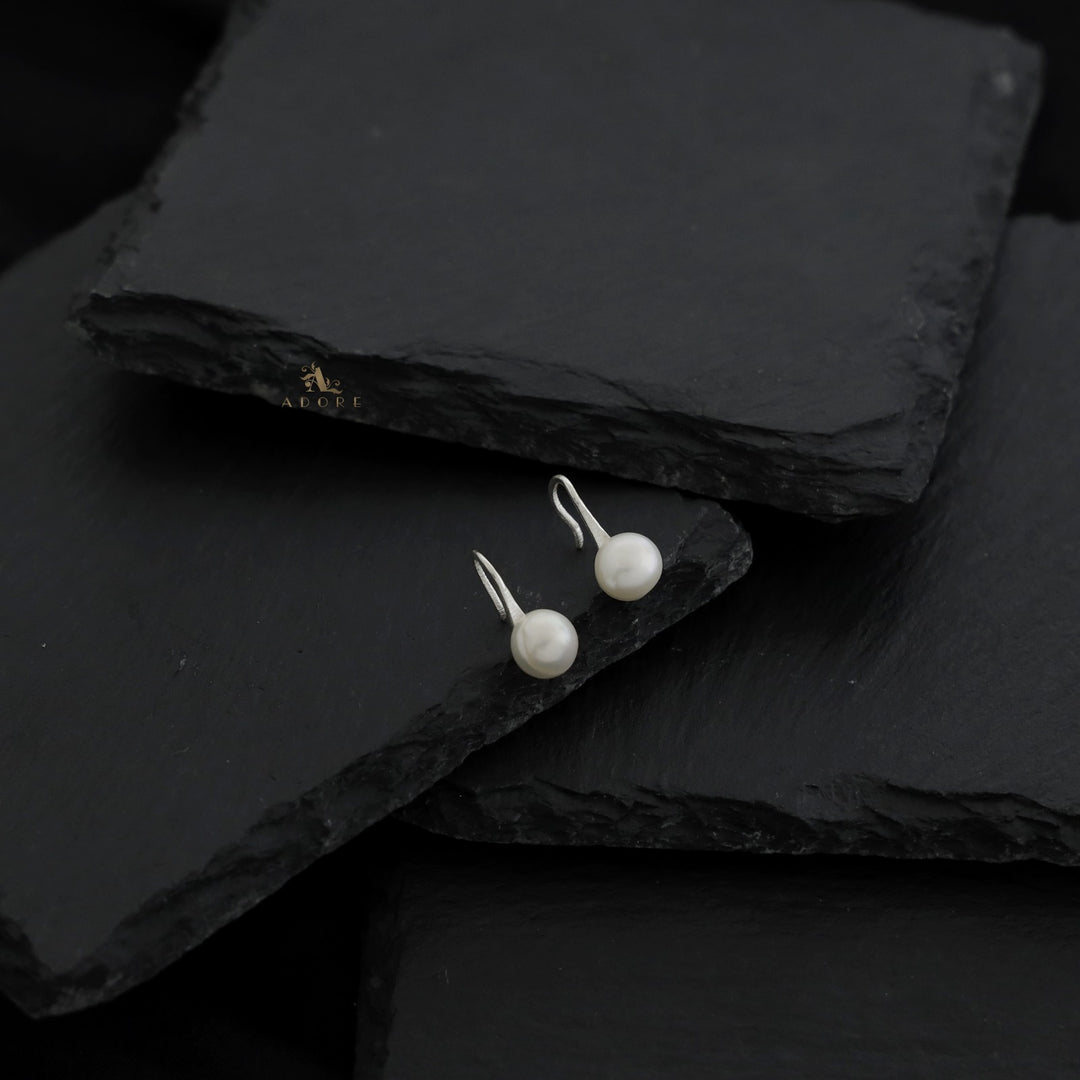 Silver Fresh Water Pearl Drop - 925 Sterling Silver