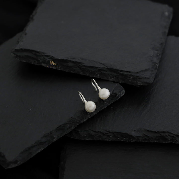 Silver Fresh Water Pearl Drop - 925 Sterling Silver