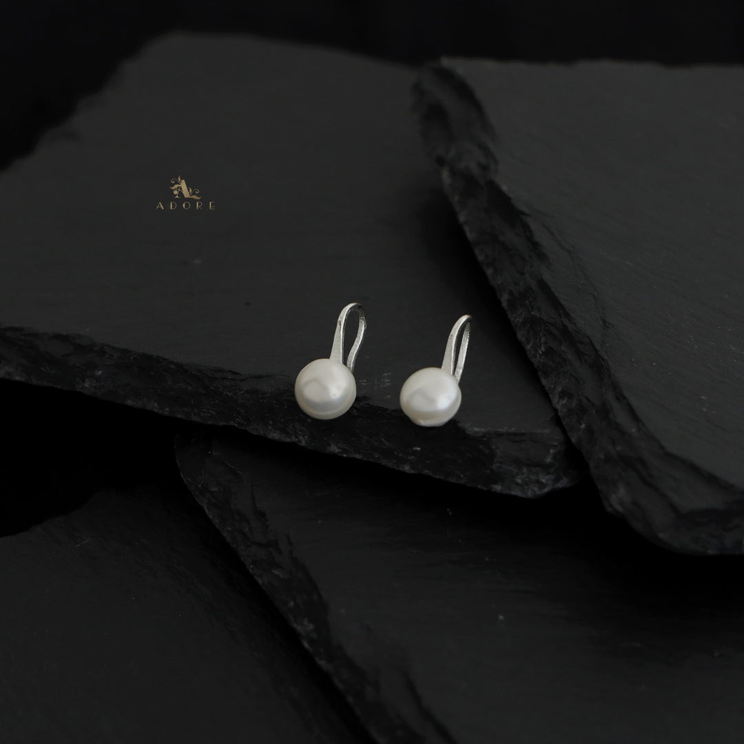 Silver Fresh Water Pearl Drop - 925 Sterling Silver