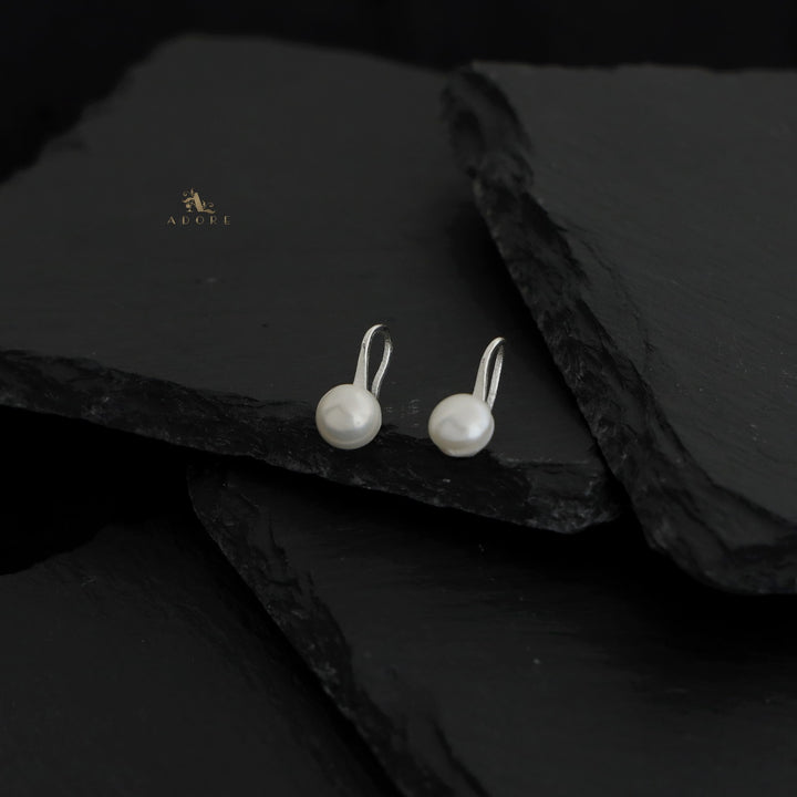 Silver Fresh Water Pearl Drop - 925 Sterling Silver