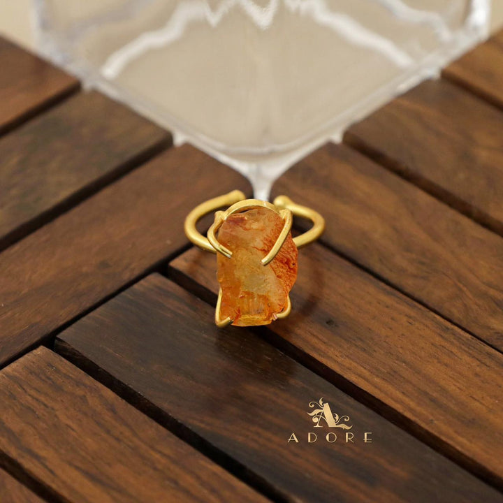 Dilrupa Raw Stone Ring