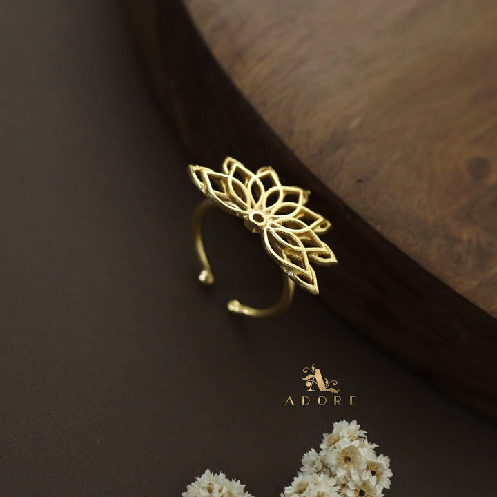 Dhana Lotus Ring