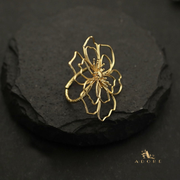 Golden Rosline Ring