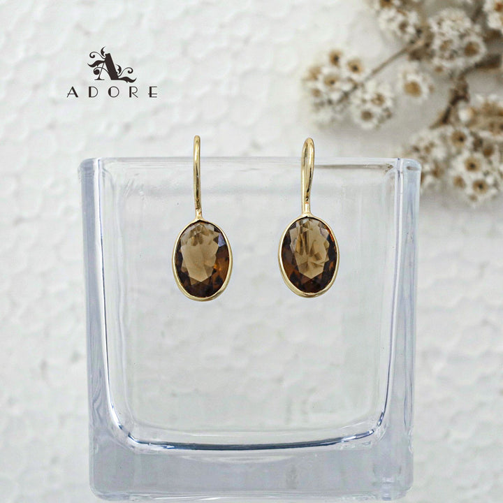Nayanika Glossy Drop Earrings