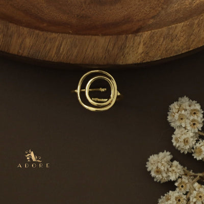 Ranzia Dual Circle Ring