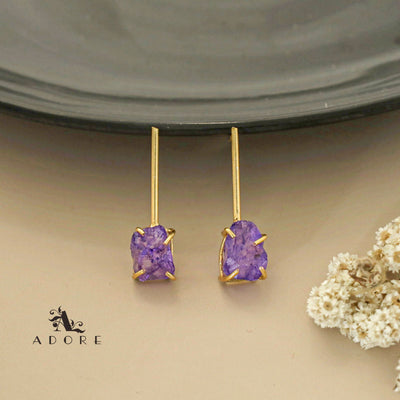 Dyed Lovely Lace Earring