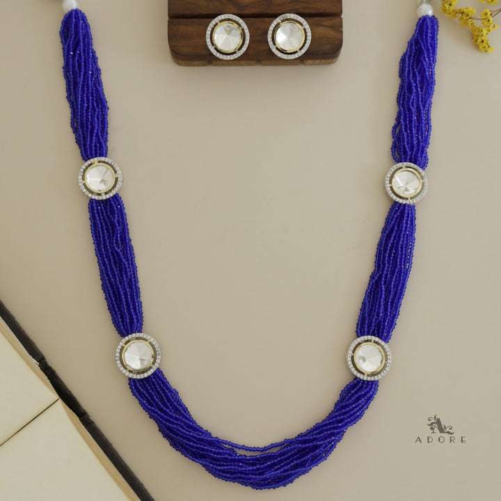 Nishtha Polki Kundan Neckpiece With Earring