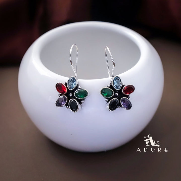 Pillan Flower Drop Earring