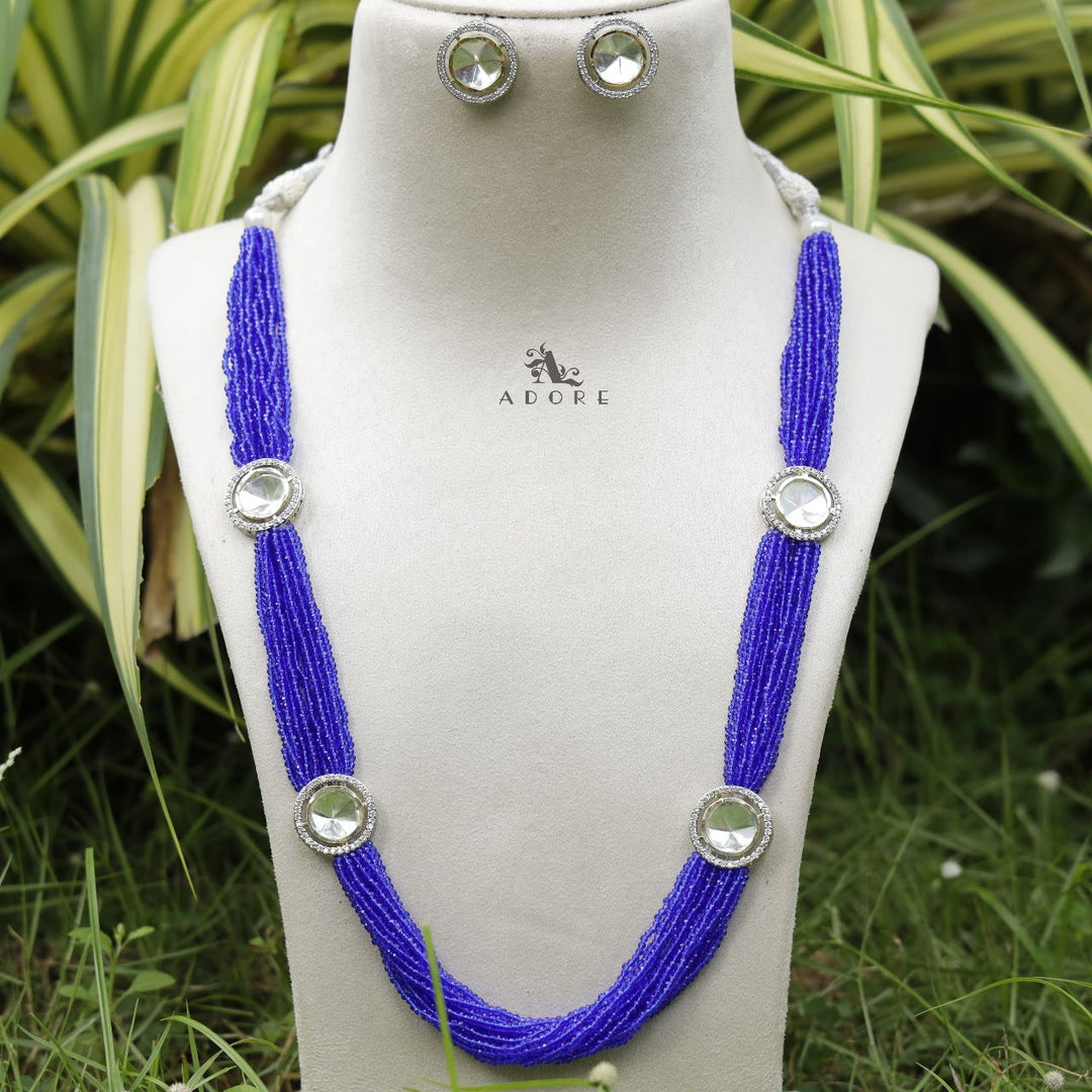 Nishtha Polki Kundan Neckpiece With Earring